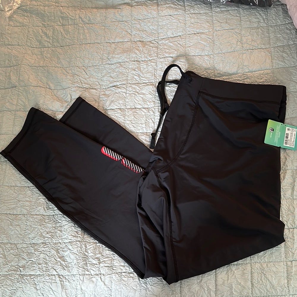 Black Men's SeaDoo Riding Leggings.
